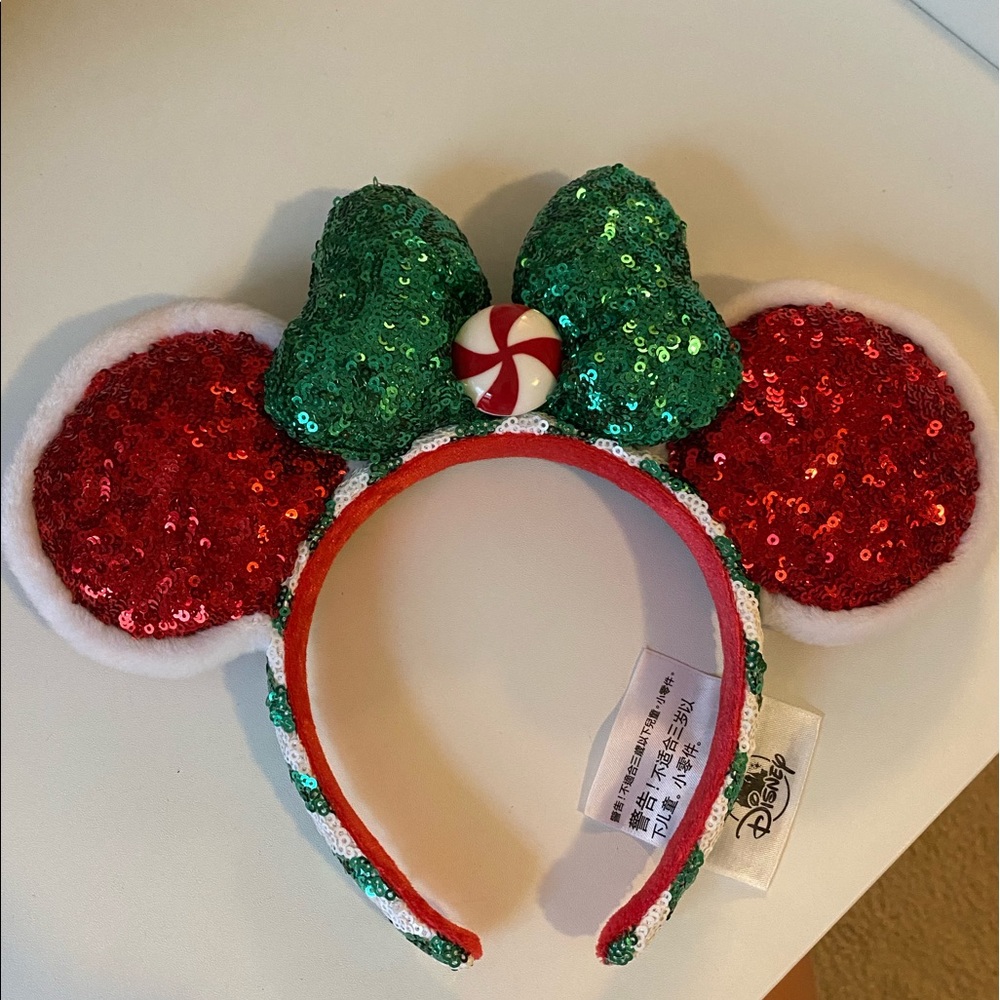 Christmas Minnie Ears